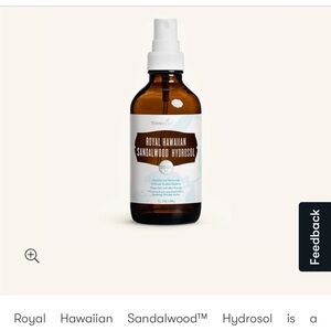 Young Living Royal Hawaiian Sandalwood Hydrosol in Brown Bottle